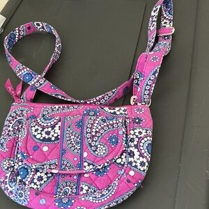 Floral Pink and Blue Women's Bag from VERA BRADLEY